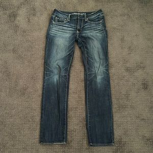 American Eagle Straight Super Stretch Jeans